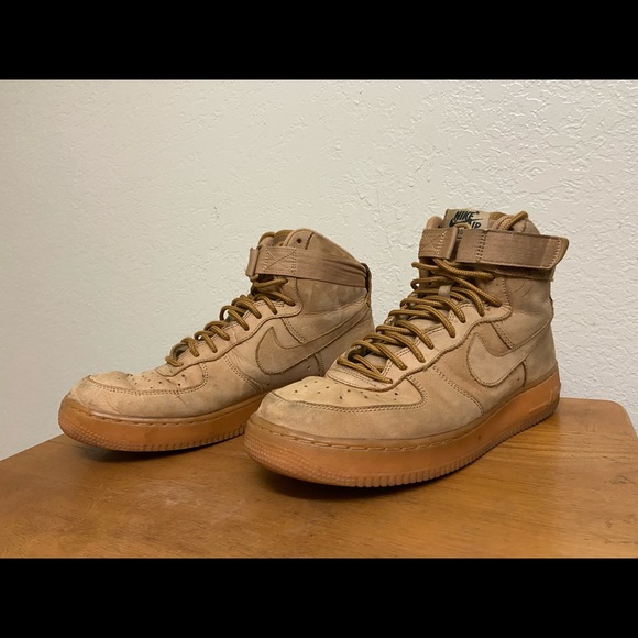 nike air force 1 high camel